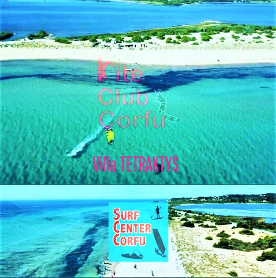 Tetraktys Estate Beachside Υδωρ Ágios Matthaíos Eksteriør billede
